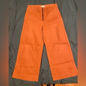 Madewell Emmett WideLeg Crop